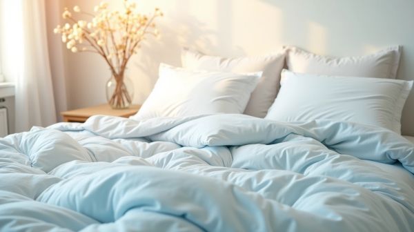 Dégustez la douceur d'une couette été 220x240 parfaite