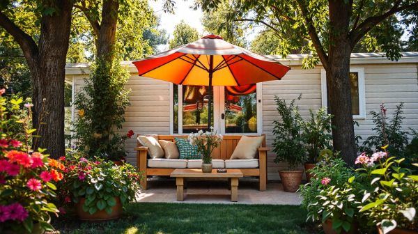 Top idées pour optimiser votre terrasse de mobil home