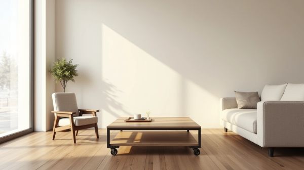 Un canapé sur pieds pour un design épuré et moderne